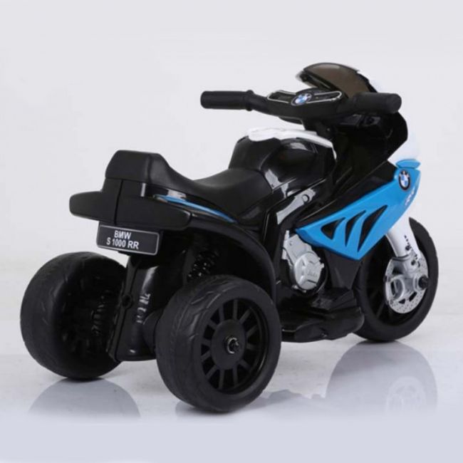 Детский электромотоцикл BMW S1000RR Blue (трицикл, 6V) - JT5188-BLUE Детский электромотоцикл BMW S1000RR Blue (трицикл, 6V) - JT5188-BLUE