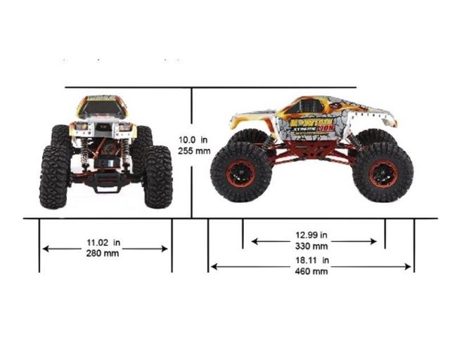 Радиоуправляемый краулер Remo Hobby Mountain Lion Xtreme 4WD 2.4G 1/10 RTR Радиоуправляемый краулер Remo Hobby Mountain Lion Xtreme 4WD 2.4G 1/10 RTR