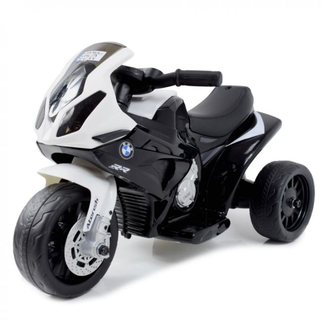Детский электромотоцикл BMW S1000RR Black (трицикл, 6V) - JT5188 Детский электромотоцикл BMW S1000RR Black (трицикл, 6V) - JT5188
