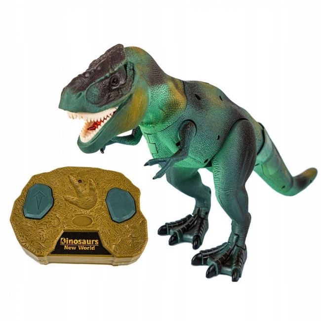 Радиоуправляемый динозавр T-Rex RuiCheng (зеленый, звук, свет) - RUI-9981-GREEN Радиоуправляемый динозавр T-Rex RuiCheng (зеленый, звук, свет) - RUI-9981-GREEN