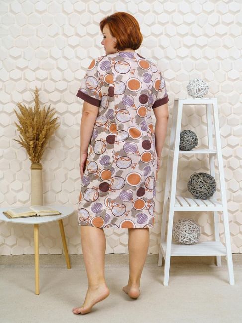 Селена - халат кофейный Селена - халат кофейный