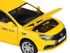 Машина "АВТОПАНОРАМА" Яндекс.Такси  LADA VESTA, желтый, 1/24, в/к 24,5*12,5*10,5 см