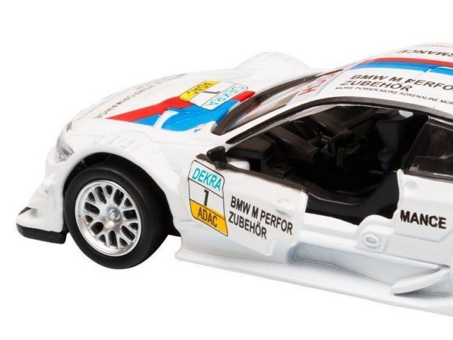 Машина "АВТОПАНОРАМА" BMW M3 DTM, 1/42, белый, инерция, откр. двери, в/к 17,5*12,5*6,5 см Машина "АВТОПАНОРАМА" BMW M3 DTM, 1/42, белый, инерция, откр. двери, в/к 17,5*12,5*6,5 см