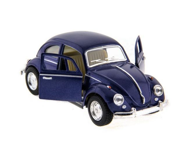 Машина Kinsmart "Volkswagen Classical Beetle" инерция (1/12шт.) 1:32 б/к