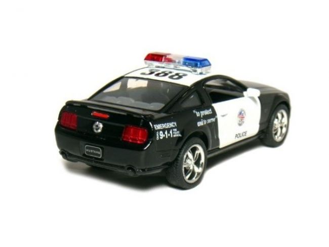 Машина Kinsmart 1:38 FORD Mustang GT Police инерция (1/12шт.) б/к Машина Kinsmart 1:38 FORD Mustang GT Police инерция (1/12шт.) б/к