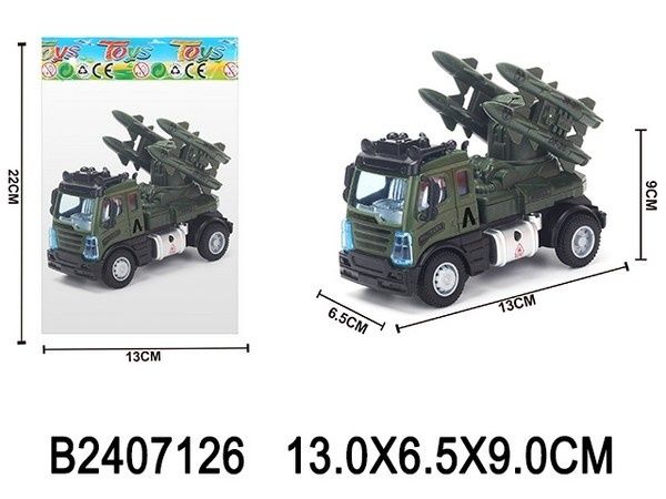 Машинка "Военная" инерционная Машинка "Военная" инерционная