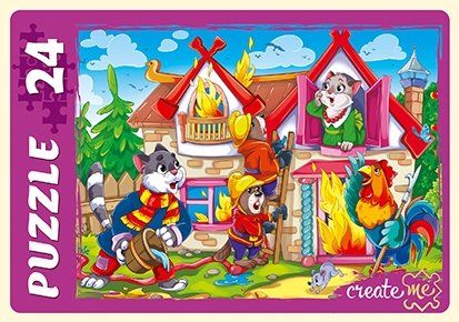 Макси-пазлы "Кошкин Дом" 24 эл. Макси-пазлы "Кошкин Дом" 24 эл.