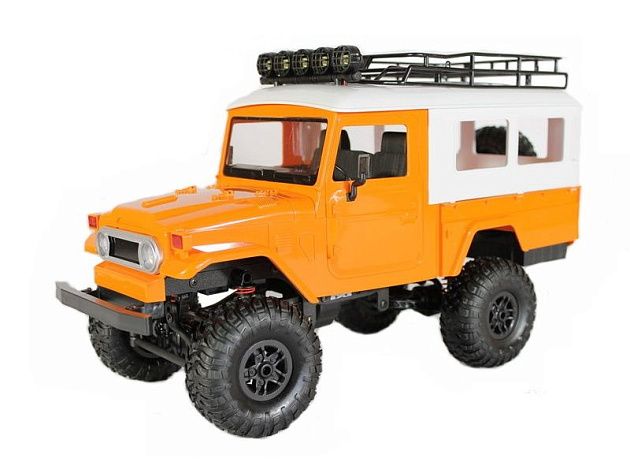 Радиоуправляемая машина MN MODEL японский внедорожник FJ45 (оранжевый) 4WD 2.4G 1/12 RTR