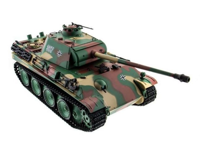 Радиоуправляемый танк Heng Long Panther Type G Upgrade V6.0 2.4G 1/16 RTR Радиоуправляемый танк Heng Long Panther Type G Upgrade V6.0 2.4G 1/16 RTR