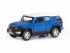 Машина "АВТОПАНОРАМА" Toyota FJ Cruiser, синий, 1/32, свет, звук, инерция, в/к 17,5*13,5*9 см