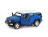 Машина "АВТОПАНОРАМА" Toyota FJ Cruiser, синий, 1/32, свет, звук, инерция, в/к 17,5*13,5*9 см