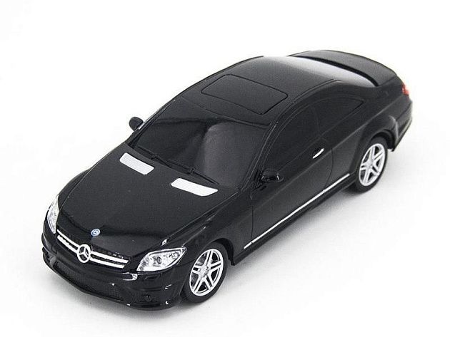 Р/У машина Rastar Mercedes CL63 AMG 1:24, цвет чёрный 27MHZ