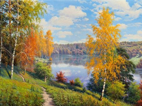 Картина мозаикой с нанесенной рамкой 40х50 И.ПРИЩЕПА. ОСЕННИЙ ДЕНЬ (31 цвет) Картина мозаикой с нанесенной рамкой 40х50 И.ПРИЩЕПА. ОСЕННИЙ ДЕНЬ (31 цвет)