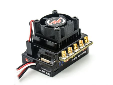 Бесколлекторный регулятор Hobbywing XERUN-120A-SD V2.1 Black (120A-760A, 1/10, 1/12) Бесколлекторный регулятор Hobbywing XERUN-120A-SD V2.1 Black (120A-760A, 1/10, 1/12)