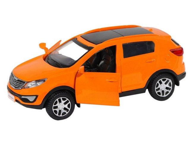 Машина "АВТОПАНОРАМА" KIA SPORTAGE R, оранжевый, 1/39, инерция, в/к 17,5*12,5*6,5 см Машина "АВТОПАНОРАМА" KIA SPORTAGE R, оранжевый, 1/39, инерция, в/к 17,5*12,5*6,5 см