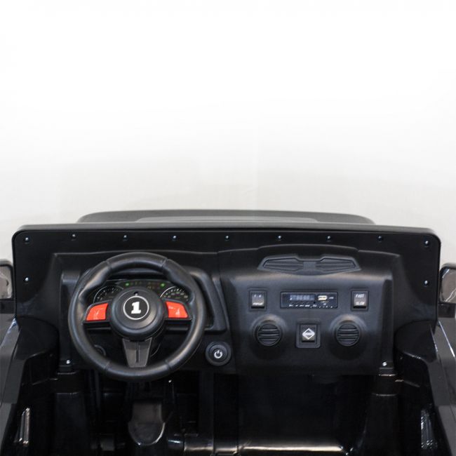 Детский электромобиль Jeep Hunter Black с полным приводом - CH9938 Детский электромобиль Jeep Hunter Black с полным приводом - CH9938