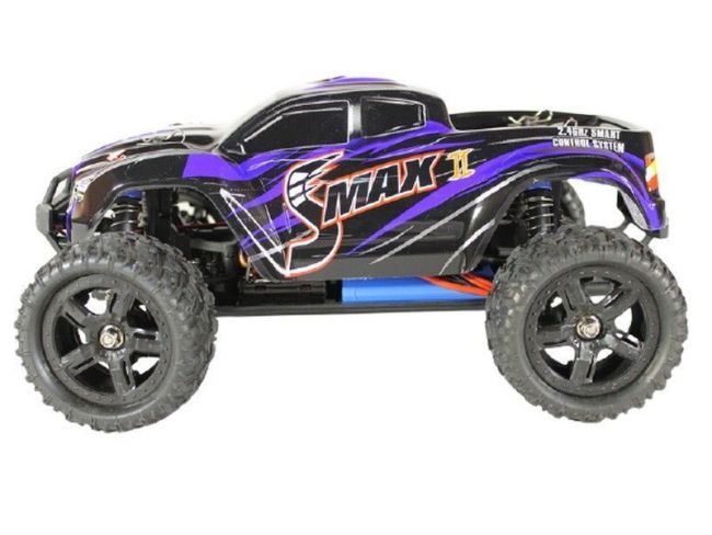 Радиоуправляемый монстр Remo Hobby SMAX V2.0 (синий) 4WD 2.4G 1/16 RTR Радиоуправляемый монстр Remo Hobby SMAX V2.0 (синий) 4WD 2.4G 1/16 RTR