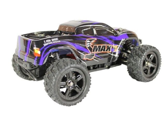 Радиоуправляемый монстр Remo Hobby SMAX V2.0 (синий) 4WD 2.4G 1/16 RTR Радиоуправляемый монстр Remo Hobby SMAX V2.0 (синий) 4WD 2.4G 1/16 RTR