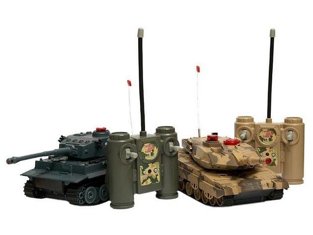 Р/У танковый бой Huan QI Leopard и Leopard 1:48, 2.4G (два танка, з/у, акк) Р/У танковый бой Huan QI Leopard и Leopard 1:48, 2.4G (два танка, з/у, акк)