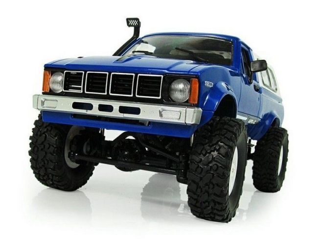 Радиоуправляемая машина WPL пикап Hilux (синяя) 4WD 2.4G 1/16 RTR Радиоуправляемая машина WPL пикап Hilux (синяя) 4WD 2.4G 1/16 RTR