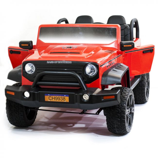 Детский электромобиль Jeep Hunter Red с полным приводом - CH9938-RED Детский электромобиль Jeep Hunter Red с полным приводом - CH9938-RED