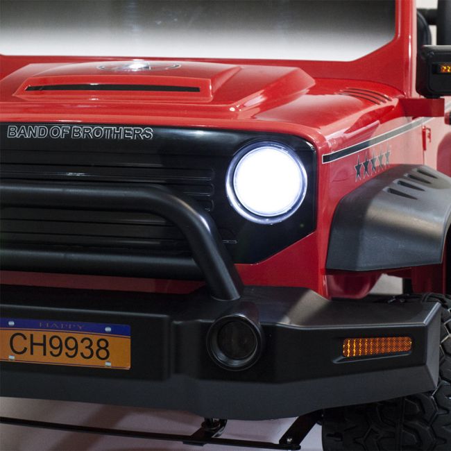 Детский электромобиль Jeep Hunter Red с полным приводом - CH9938-RED Детский электромобиль Jeep Hunter Red с полным приводом - CH9938-RED