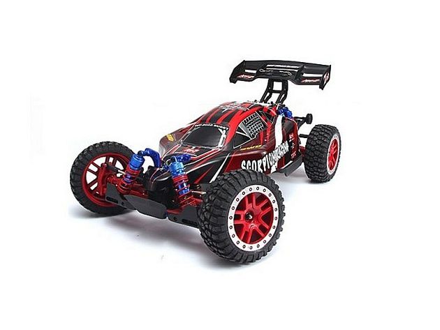 Радиоуправляемая багги Remo Hobby Scorpion Brushless (красная) 4WD 2.4G 1/8 RTR