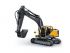 Радиоуправляемый экскаватор Double Eagle Volvo EC160E 1/16, 2.4G, металл, 3 в 1 RTR