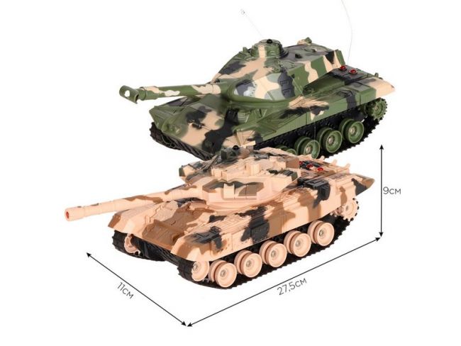 Радиоуправляемый танковый бой AUTODRIVE JB1168619 1/32, 27/40МГц Радиоуправляемый танковый бой AUTODRIVE JB1168619 1/32, 27/40МГц
