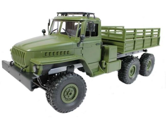 Радиоуправляемая машина MN MODEL Советский военный грузовик "УРАЛ" PRO 6WD 2.4G 1/16 RTR Радиоуправляемая машина MN MODEL Советский военный грузовик "УРАЛ" PRO 6WD 2.4G 1/16 RTR