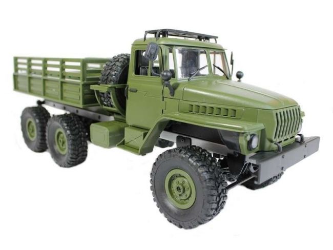 Радиоуправляемая машина MN MODEL Советский военный грузовик "УРАЛ" PRO 6WD 2.4G 1/16 RTR Радиоуправляемая машина MN MODEL Советский военный грузовик "УРАЛ" PRO 6WD 2.4G 1/16 RTR