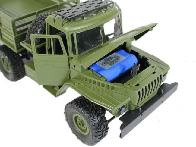 Радиоуправляемая машина MN MODEL Советский военный грузовик "УРАЛ" PRO 6WD 2.4G 1/16 RTR Радиоуправляемая машина MN MODEL Советский военный грузовик "УРАЛ" PRO 6WD 2.4G 1/16 RTR