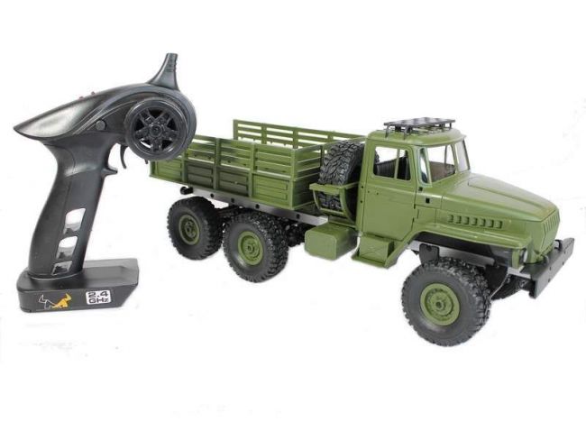 Радиоуправляемая машина MN MODEL Советский военный грузовик "УРАЛ" PRO 6WD 2.4G 1/16 RTR Радиоуправляемая машина MN MODEL Советский военный грузовик "УРАЛ" PRO 6WD 2.4G 1/16 RTR