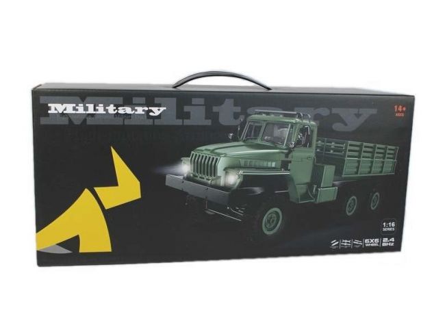 Радиоуправляемая машина MN MODEL Советский военный грузовик "УРАЛ" PRO 6WD 2.4G 1/16 RTR Радиоуправляемая машина MN MODEL Советский военный грузовик "УРАЛ" PRO 6WD 2.4G 1/16 RTR