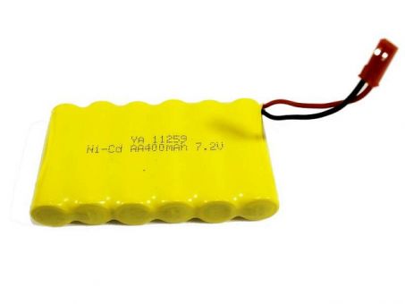 Аккумулятор Ni-Cd 400mAh, 7.2V, JST для Huina 1550 Аккумулятор Ni-Cd 400mAh, 7.2V, JST для Huina 1550