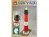 Сборная картонная модель Shipyard маяк Pellworm Lighthouse (№61), 1/87