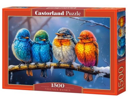 Puzzle-1500 "Вместе теплее"