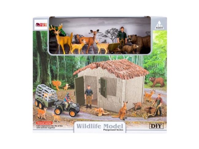 Набор фигурок животных MASAI MARA ММ205-057 серии "На ферме": Ферма игрушка 14 пр. Набор фигурок животных MASAI MARA ММ205-057 серии "На ферме": Ферма игрушка 14 пр.