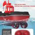 Радиоуправляемый буксир Heng Long Tugboat  (черный) 2.4G 1/72 RTR