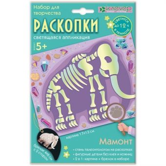 Набор для картины "Раскопки. Мамонт"