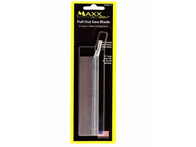 Инструмент MAXX пила 16,5 зуб/см 25х127мм в рукоятки ножей №2, 5 и 6