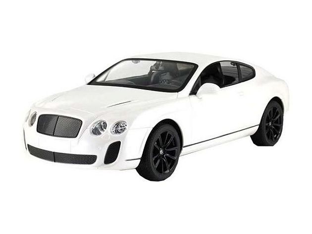 Р/У машина MZ Bentley Continental 2048 ,белая, 1/14 +акб