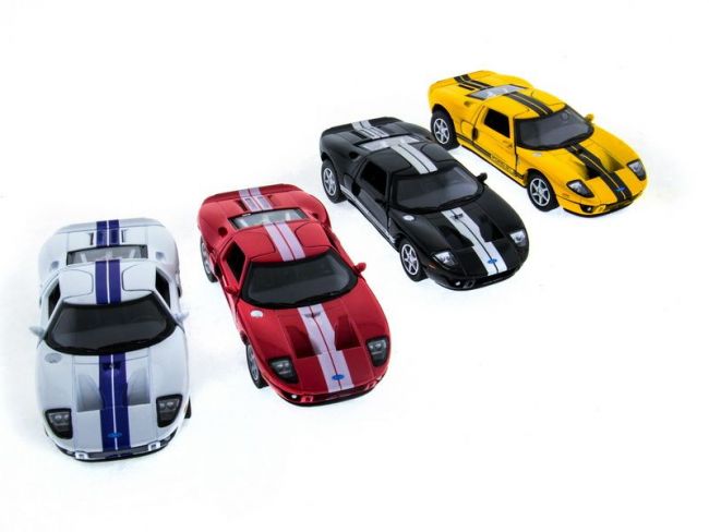 Машина Kinsmart 1:36 Ford GT 2006 инерция (1/12шт.) б/к