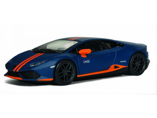Машина Kinsmart 1:38 Lamborghini Huracan LP610-4 Avio Matte, инерция (1/12шт.) б/к Машина Kinsmart 1:38 Lamborghini Huracan LP610-4 Avio Matte, инерция (1/12шт.) б/к
