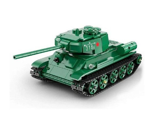 Радиоуправляемый конструктор CaDA MASTER Советский танк Т-34 1/35 (722 детали) Радиоуправляемый конструктор CaDA MASTER Советский танк Т-34 1/35 (722 детали)