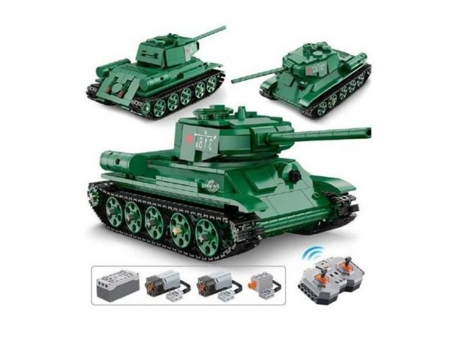 Радиоуправляемый конструктор CaDA MASTER Советский танк Т-34 1/35 (722 детали) Радиоуправляемый конструктор CaDA MASTER Советский танк Т-34 1/35 (722 детали)