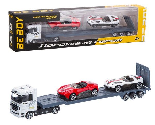 Машинка (металл.) "BeBoy", подвижные элементы,1:87 Машинка (металл.) "BeBoy", подвижные элементы,1:87