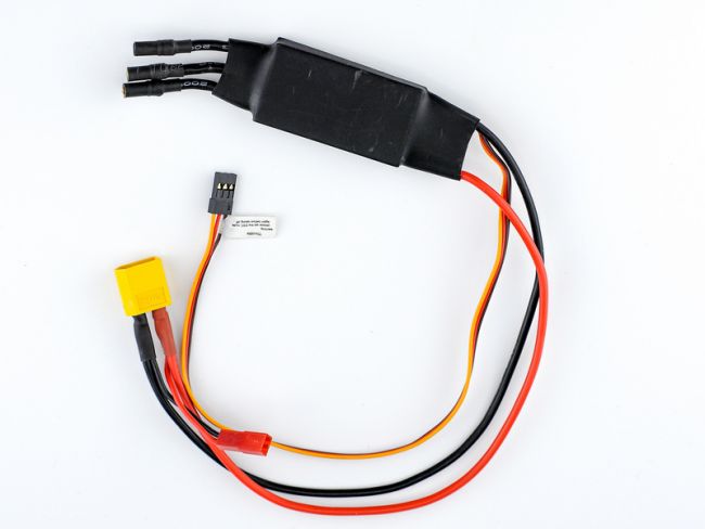 Регулятор скорости бесколлекторный 45A для самолета Top RC J3 Регулятор скорости бесколлекторный 45A для самолета Top RC J3