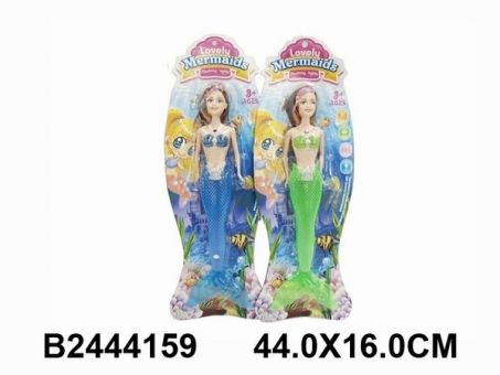 Кукла "Русалочка", световые эффекты, 2 вида в ассортименте
