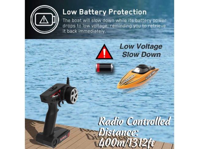Радиоуправляемый катер Volantex RC Vector SR80 PRO Brushless 2.4G ARTR Радиоуправляемый катер Volantex RC Vector SR80 PRO Brushless 2.4G ARTR